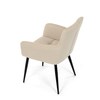 Jídelní židle, béžová, látka, DCH-P3146 CRM2