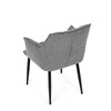 Jídelní židle, šedá, látka, DCH-J2139 GREY2