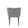 Jídelní židle, šedá, látka, DCH-J2139 GREY2