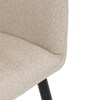 Jídelní židle, béžová, látka, DCH-P3146 CRM2