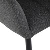 Jídelní židle, šedá, látka, DCH-P3146 GREY2