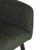 Jídelní židle, zelená, látka, DCH-P3146 GRN2