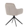 Jídelní židle, béžová, látka, DCH-P3174 LAN2