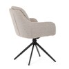 Jídelní židle, béžová, látka, DCH-P3174 LAN2