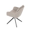 Jídelní židle, béžová, látka, DCH-P3174 LAN2
