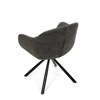 Jídelní židle, šedá, látka, DCH-Y1143 GREY2