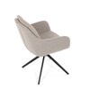 Jídelní židle, béžová, látka, DCH-P3174 LAN2