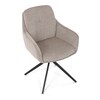Jídelní židle, béžová, látka, DCH-P3174 LAN2