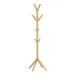 Stojanový věšák, bambus, přírodní, DR-B017 NAT