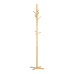 Stojanový věšák, bambus, přírodní, DR-B016 NAT