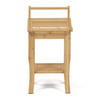 Taburet, bambus, přírodní, DR-B063 NAT