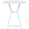 Zahradní stůl plast, bílá, DT-X7007 WT