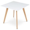 Jídelní stůl 80x80cm, mdf DT-312 WT