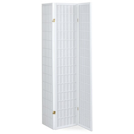 Paraván, masiv, bílá, EF-E803 WT