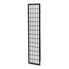 Paraván, masiv, černá, EF-E803 BK