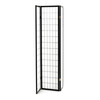 Paraván, masiv, černá, EF-E803 BK