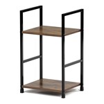 Regál, dřevo, přírodní, GD-212 OLW