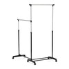 Stojan na šaty, plast, černá, GD-174 BK