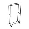 Stojan na šaty, kov, černá, GD-164 BK