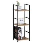 Regál, mdf, hnědá, GD-213 OAK