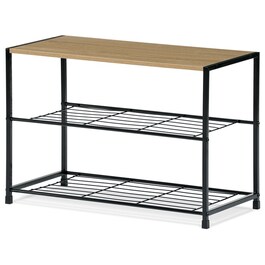 Botník, mdf, hnědá, GD-413 OAK