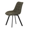 Jídelní židle, zelená, látka, HC-465 GRN2