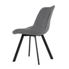 Jídelní židle, šedá, látka, HC-465 GREY2