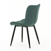 Jídelní židle, zelená, látka, HC-462 GRN2