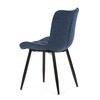 Jídelní židle, modrá, látka, HC-462 BLUE2