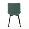 Jídelní židle, zelená, látka, HC-462 GRN2