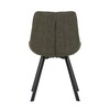 Jídelní židle, zelená, látka, HC-465 GRN2