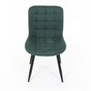 Jídelní židle, zelená, látka, HC-462 GRN2