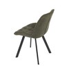 Jídelní židle, zelená, látka, HC-465 GRN2