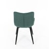Jídelní židle, zelená, látka, HC-462 GRN2