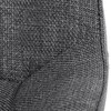 Jídelní židle, šedá, látka, HC-465 GREY2