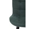 Jídelní židle, zelená, látka, HC-462 GRN2