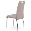 Jídelní židle, béžová, ekokůže, HC-484 LAN