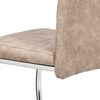Jídelní židle, béžová, látka, HC-483 CRM3