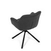 Jídelní židle, šedá, látka, HC-532 GREY2