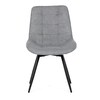Jídelní židle, šedá, látka, HC-T1130 GREY2