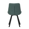 Jídelní židle, zelená, látka vintage, HC-V3066 GRN3