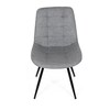 Jídelní židle, šedá, látka, HC-T1130 GREY2