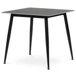 Jídelní stůl 80x80cm, keramika, mramor, HT-398M GREY