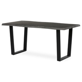 Jídelní stůl 160x90cm, mdf, šedý dub, HT-F4216 GREY