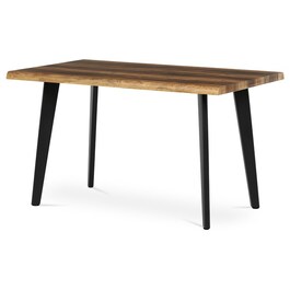 Jídelní stůl 130x80cm, mdf, old wood, HT-F4413 OLW