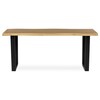 Jídelní stůl 180x90cm, mdf, divoký dub, HT-F4218 OAK