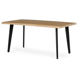 Jídelní stůl 160x90cm, mdf, divoký dub, HT-F4416 OAK