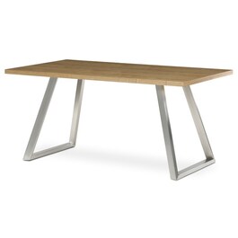 Jídelní stůl 160x90cm, dýha, dub, HT-W1515 OAK