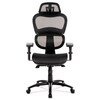 Kancelářská židle, synchronní mechanismus, černá síťovina, KA-A188 BK