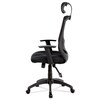 Kancelářská židle, synchronní mechanismus, černá síťovina, KA-A186 BK
